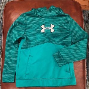 Under Armour green pullover hoodie YMD